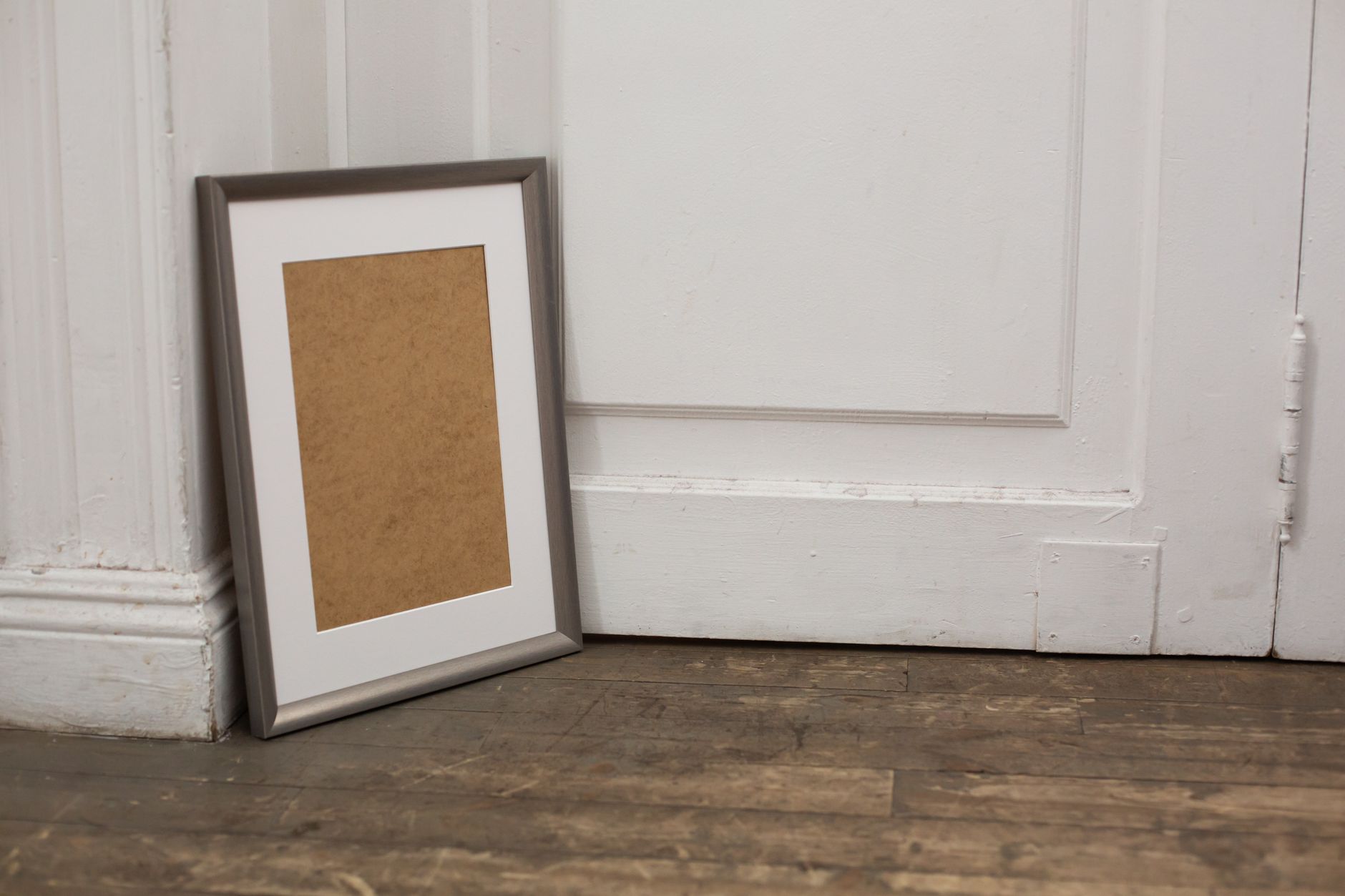 Before — Gallery wall, finally up